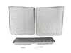 Rennline Radiator Protection Grille Screens - With Parking Sensors - With Center Radiator - Black E1006.11112 View 1