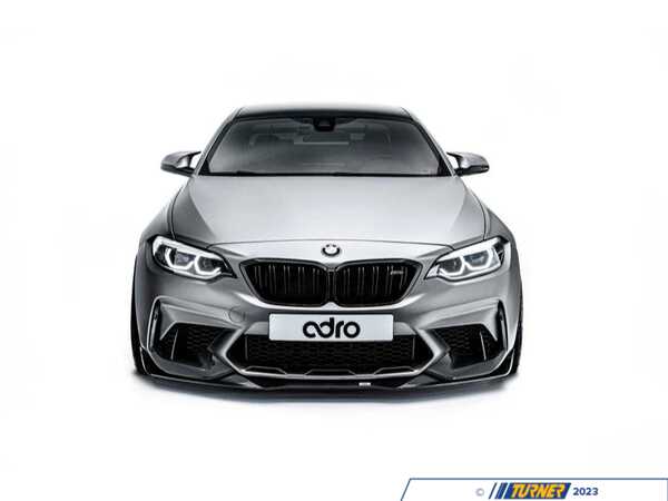 ADRO INC. ADRO F87 M2 Competition Carbon Front Bumper Air Duct Cover Set A14A30-1211