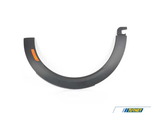 Genuine MINI TRIM, WHEEL ARCH, FRONT RIGH 51115A3C7E8