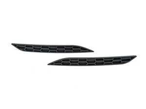 Matte Black Honeycomb Rear Reflector Inserts