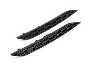 Gloss Black Honeycomb Rear Reflector Inserts