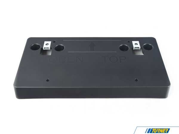 Genuine MINI LICENSE-PLATE CARRIER FRONT 51139465572