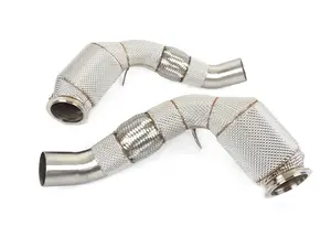 CTS Turbo Performance Downpipes - High Flow Cats - F10 M5/M5C, F06/12/13 M6/M6C