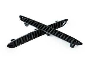 Acexxon Horizontal Slat Rear Reflectors, Gloss Black - F87 M2