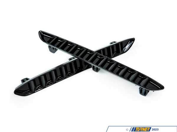 Acexxon Acexxon Horizontal Slat Rear Reflectors, Gloss Black - F87 M2 R01-1-1000-02-G