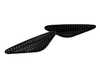 Acexxon Gloss Black Honeycomb Rear Reflector Inserts R15-10-2 View 1