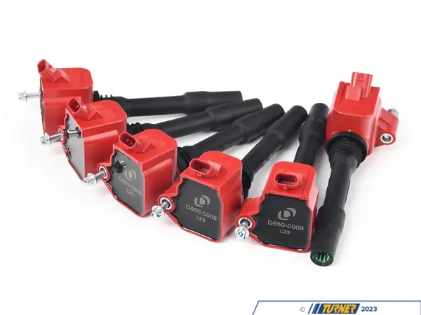 Dinan B-Series Performance Ignition Coil - Red Set Of Six D650-0009KT2