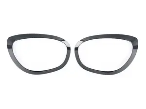 MINI F60 Headlight Trim Ring Black Line - Set 
