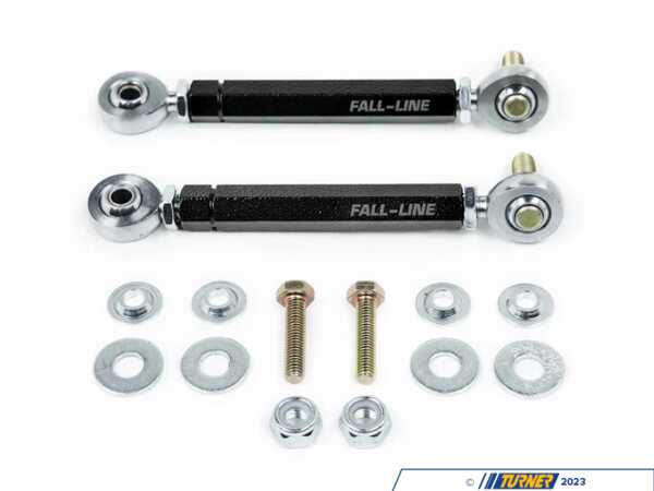 Fall Line Fall-Line Motorsports E9X M3 / E82 1M Rear Sway Bar End Link Kit - V2 FLM-E9X-1BRLINK