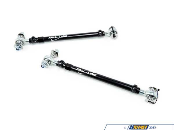Fall Line Fall-Line Motorsports E9X M3 / E82 1M Adjustable Toe Arm Set - Race FLM-E9X-1FRACTOE