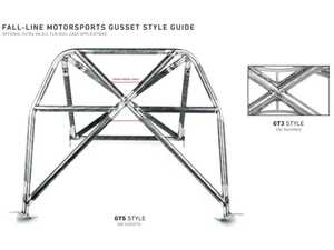 Fall-Line Motorsports F82 M4 Bolt-In Harness Bar - Raw