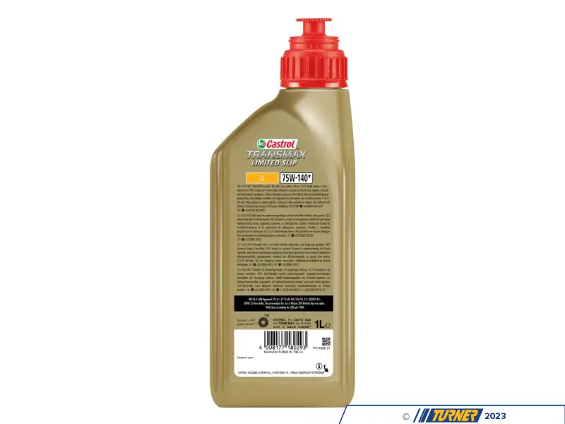 メンテナンス Castrol TRANSMAX LIMITED SLIP 75W-140 1L 15D99A - 1 Liter Castrol SAF-XJ+FM Transmax Limited Slip