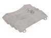 Girodisc Titanium Pad Shims - 1382/1405 Pad Shape TS-1382-4 View 1