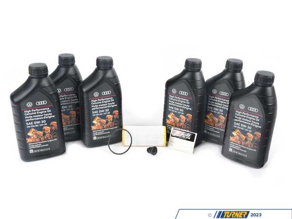 Genuine Volkswagen Audi Genuine Oil Service Kit (0w-30) 06L115562BKT