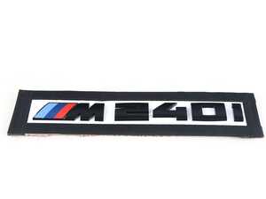 IND F22 Painted Trunk Emblem - M235i / M240i - Gloss Black