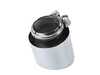 Rennline Rennline Universal 4" Exhaust Tip Silver- Priced Each  EX17.SILVER View 3