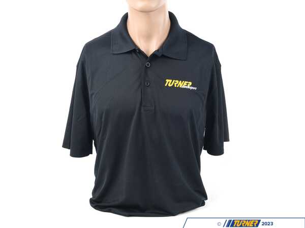 Turner Motorsport Turner Motorsport Polo Shirt - Black TMSNEWPOLOBLK