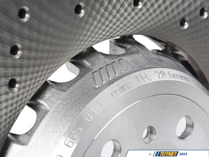 34107889665 - Genuine BMW Brake Rotor - Front Left - 380x30mm | Turner  Motorsport
