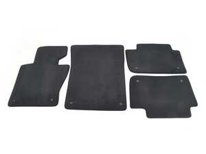 SET OF FLOOR MATS VELOURS