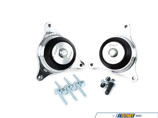 Revshift Revshift Polyurethane Motor Mounts - 80A (black) - F2X/F3X RWD PMM-F3X-80A