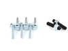 Revshift Revshift Polyurethane Motor Mounts - 80A (black) - F2X/F3X RWD PMM-F3X-80A View 2