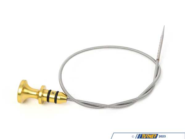 Bremmen Parts MINI R56 Upgraded Metal Flex Dipstick - Yellow Anodized 11437585970