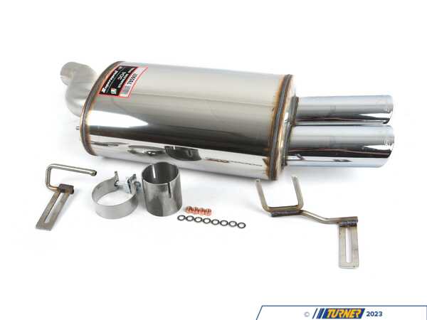 Supersprint E39 525i/528i/530i/540i Supersprint Performance Muffler (Oval Tips) 785907