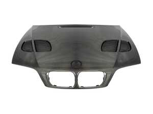 Suvneer Motorsports GTR Style Carbon Fiber Hood - BMW E46 M3 