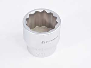 Schwaben 36mm 12-Point Deep Socket, 1/2" Drive