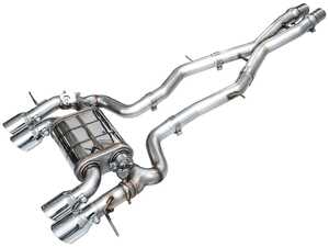 AWE SwitchPath™ Exhaust System with Chrome Silver Tips - G87 M2
