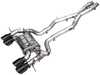 AWE AWE SwitchPath Catback Exhaust System - Chrome Silver Or Diamond Black Tips - BMW G87 M2 S58 3.0L AWEG87SP View 1