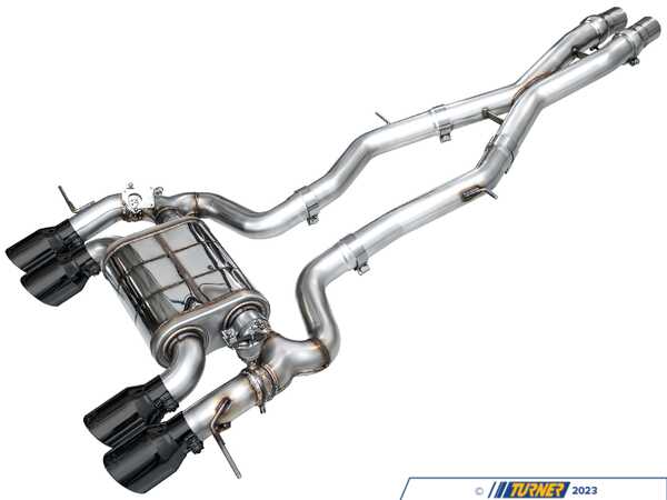 AWE AWE SwitchPath Catback Exhaust System - Chrome Silver Or Diamond Black Tips - BMW G87 M2 S58 3.0L AWEG87SP