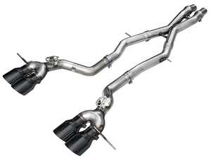 AWE Track Edition Catback Exhaust System - Chrome Silver Or Diamond Black Tips - BMW G87 M2 S58 3.0L