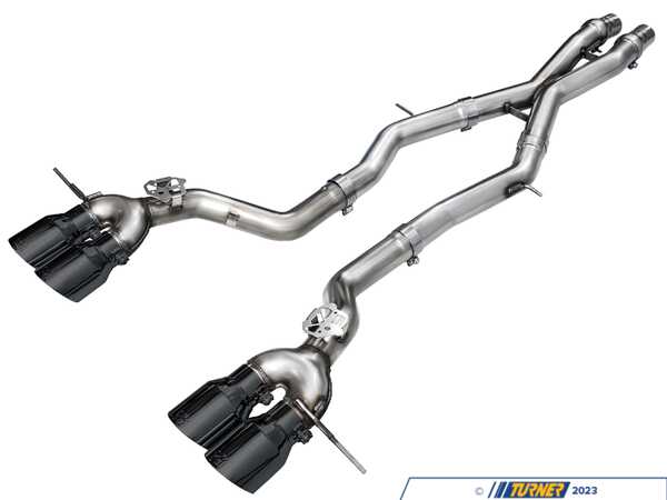AWE AWE Track Edition Catback Exhaust System - Chrome Silver Or Diamond Black Tips - BMW G87 M2 S58 3.0L AWEG87TRK