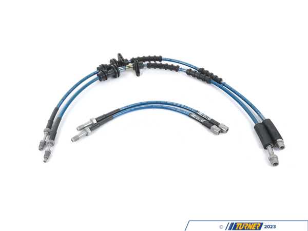 Turner Motorsport Stainless Steel Brake Lines - Complete Kit - i8 047565la03KT