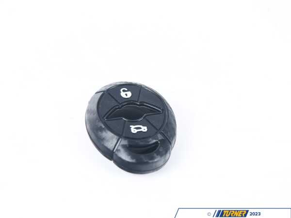 ECS Carbon Fiber Pattern Soft Silicone Key Fob Cover Gen1Silicone