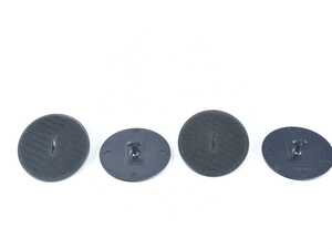 Front All-Weather Rubber Floor Mat Set