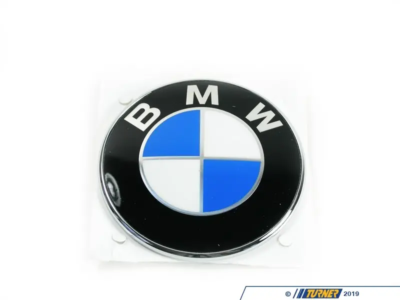 51141970248 - BMW Trunk Emblem - E53 X5, E65 745i, 760i, E31, Z3