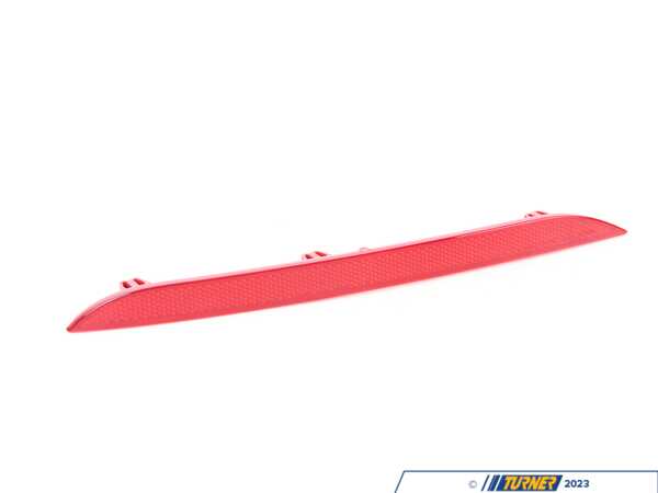Genuine BMW REFLECTOR, REAR LEFT 63148076325