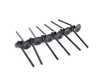 Supertech SuperTech  Black Nitrided Exhaust Valve - +1mm Oversize - Set Of 12 - M50/M52/S50/S52 BMEVN-1031S-12 View 1