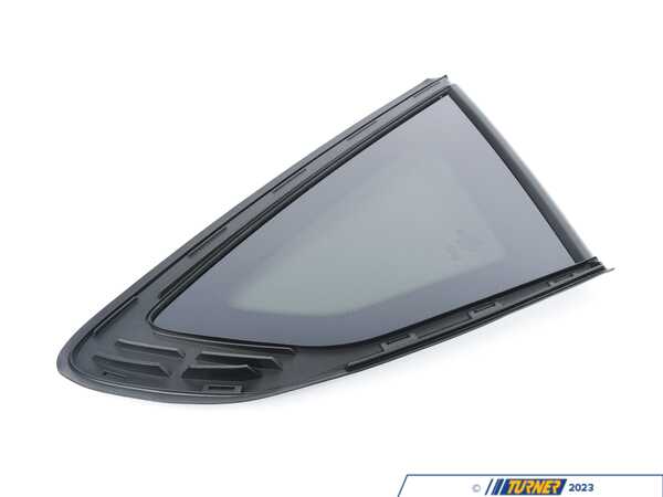 Genuine BMW SIDE WINDOW, RIGID, REAR RIG 51377446220