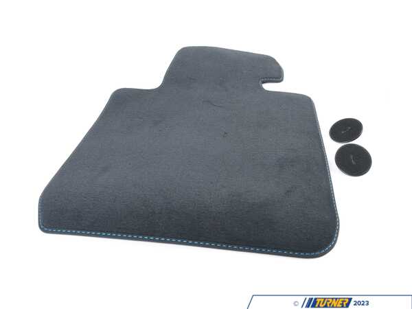 Genuine BMW Floor Mat Velours Driver Side - Polar Blue - F87 51478069169
