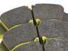 Pagid Racing RSL29 Yellow Endurance Racing Brake Pads - Front 807429 View 3