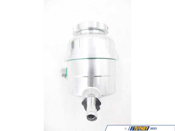 Vargas Turbo Technologies Vargas Turbo Technologies Billet Aluminum Power Steering Reservoir - E9X VTTBLT-PSRES-CLR