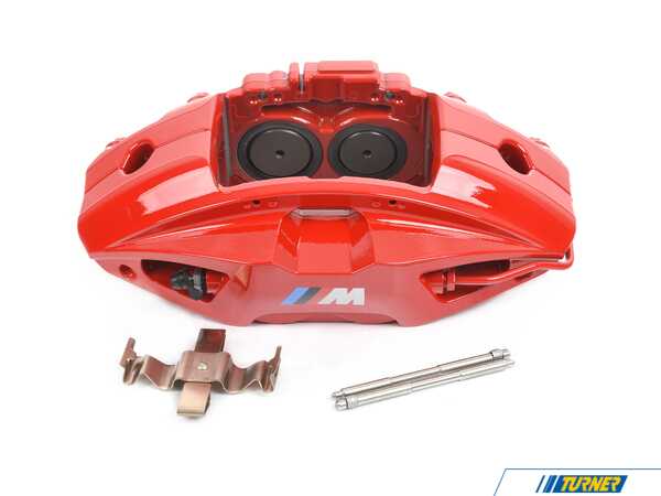 Genuine BMW BRAKE CALIPER HOUSING, RED, 34116897337