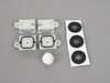 Genuine MINI SET OF RETAINING ELE 51627448595 View 2