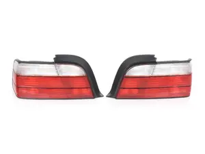 Anzo BMW Taillights - 3 Series E36 - Red/Clear