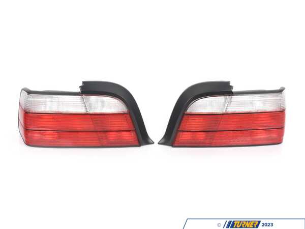 Anzo Anzo BMW Taillights - 3 Series E36 - Red/Clear anz221215
