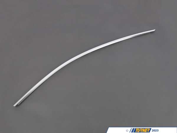 Genuine BMW Genuine BMW Trim, Window Frame, Dr, Frt, - 51337177948 51337177948