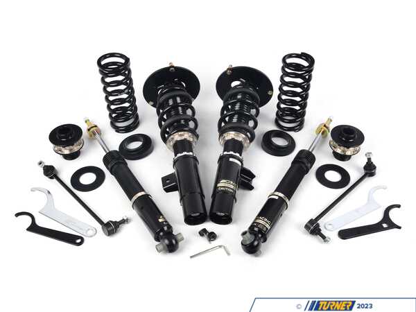 BC Racing BC Racing BR Series Coilover Suspension Kit - 3-Bolt Top Mounts - F32 428i 430i 435i 440i RWD I-61-BR